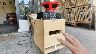 CHECK OUT THE RCF 10-INCH SOUND BOX, THE BASS IS SMOOTH. 🔊🔊