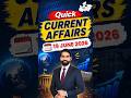 19 June 2026 Quick Current Affairs for MPPSC Aspirants| By Gaurav Sir #mppsccurrentaffairs #studyiq