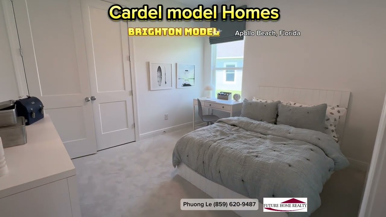 Nha moi Florida Cardel Homes in Apollo Beach Florida Brighton Floor Plan