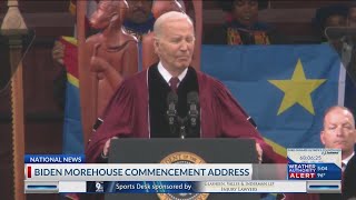 President Biden delivered commencement address at Morehouse College