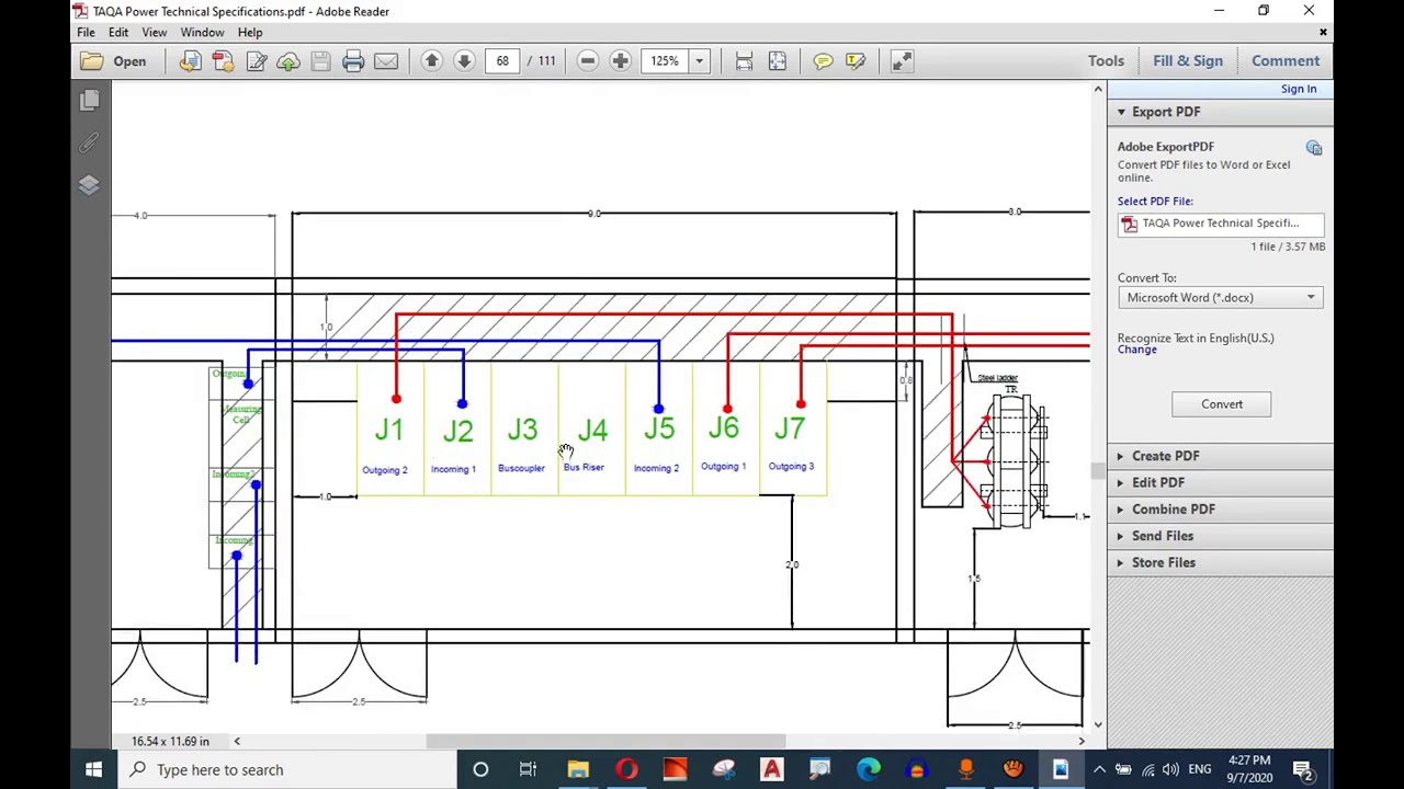 Space Program Part 3 (Transformer-RMU-Generator-Switchgear) using Catalogue & Taqa Reference   .