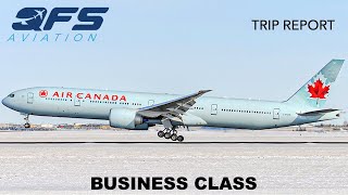 TRIP REPORT | Air Canada - 777 300ER - Toronto (YYZ) to Calgary (YYC) | Business Class