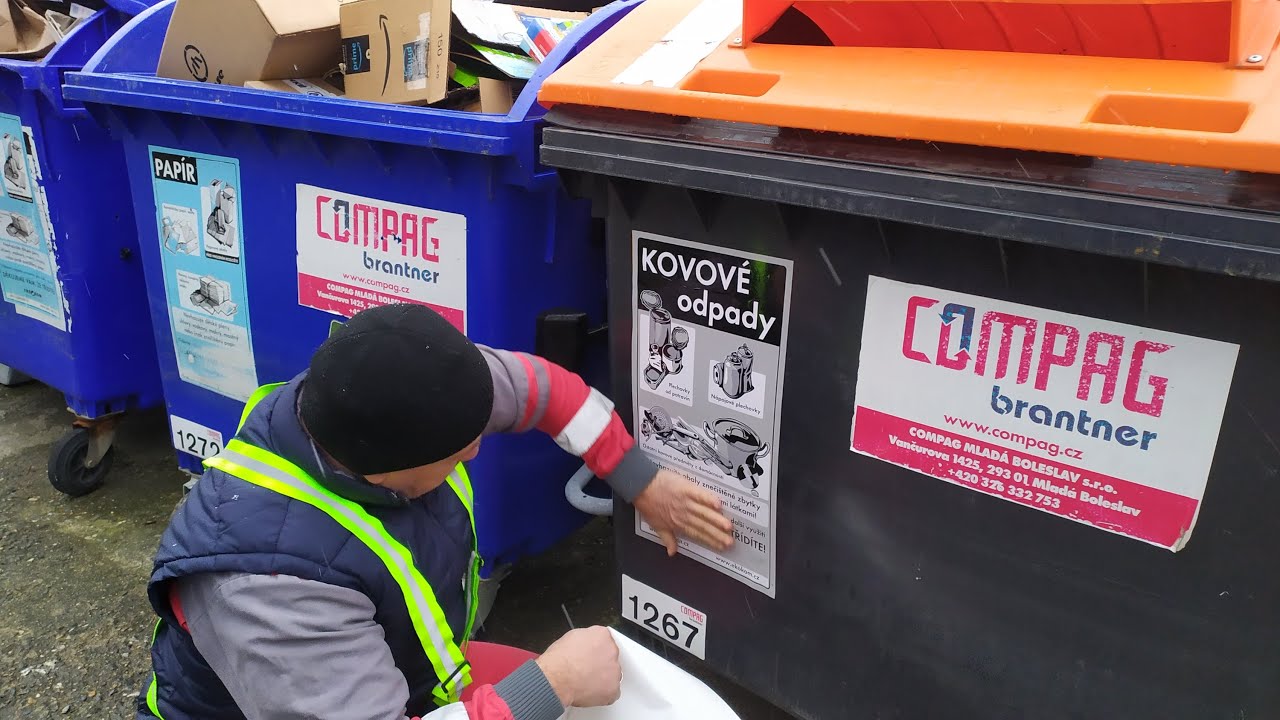 Mladá Boleslav: Město zavádí kontejnery na kovový odpad