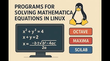 Programs for Solving Mathematical Equations in Linux