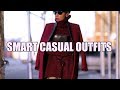 HOW TO MASTER SMART CASUAL | SKIRTS, JACKETS, TROUSERS