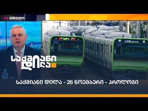 #საქმიანიდილა - 26 ნოემბერი - პროლოგი