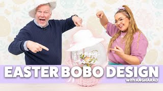 How To Make An Easter Bonnet Bobo Basket With Angharads Party Art - Bmtv 476