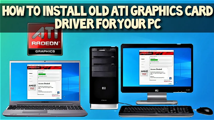 How to Install OLD Legacy ATI HD Radeon Graphics Cards Drivers and Software on Windows in 2021 Guide