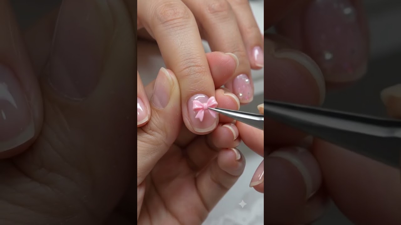 a quick nail art!!#asmr #relaxing #@beautymakeup-lifestyle
