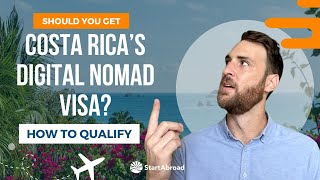 Should YOU get Costa Rica's Digital Nomad Visa?? How to Qualify and When to Apply! by StartAbroad 55 views 12 days ago 5 minutes, 7 seconds