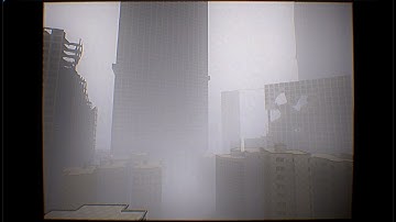 Unreal engine creepy liminal horror found footage gameplay test with creepy particle creature