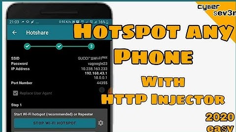 Share data with HTTP injector  | share vpn connection easy tutorial ✔️