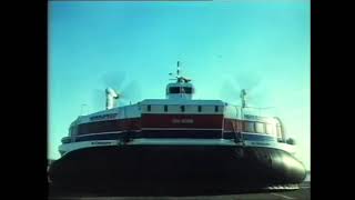 UK 1980's TV Adverts   Hoverspeed Advert 1982