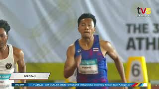 Sea Games 2025 Highlight 100M Lelaki Akhir