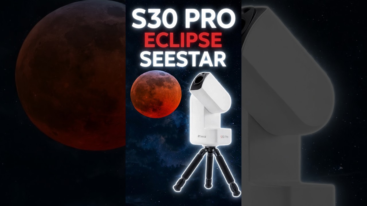 🔴 Seestar s30Pro Lunar Eclipse (Aug 27-28, 2026) #seestar #zwo #eclipse  #space  #astronomy