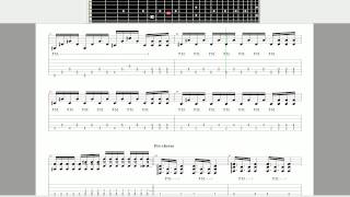 Video thumbnail of "Death note - Maximum the hormone - Zetsubou billy - Guitar Tutorial - TABS"