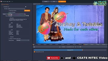 CEATS Pinnacle Studio 21 Export Tutorial
