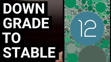 How to Downgrade from Android 13 Beta to the Stable Version of Android 12?