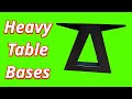 Powder Coating Furnature - Table Bases
