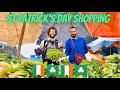 Saint Patrick's Day in Morocco Souk, Mor Acro Buys Everything GREEN at Moroccan Market