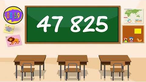 Visualizing Numbers up to 100, 000