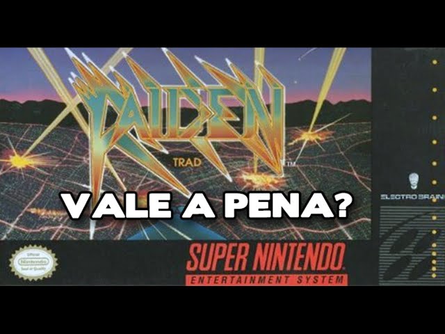 SnesTalgia o Seu Blog Nostálgico: Análise Raiden Trad Super Nintendo (Snes)