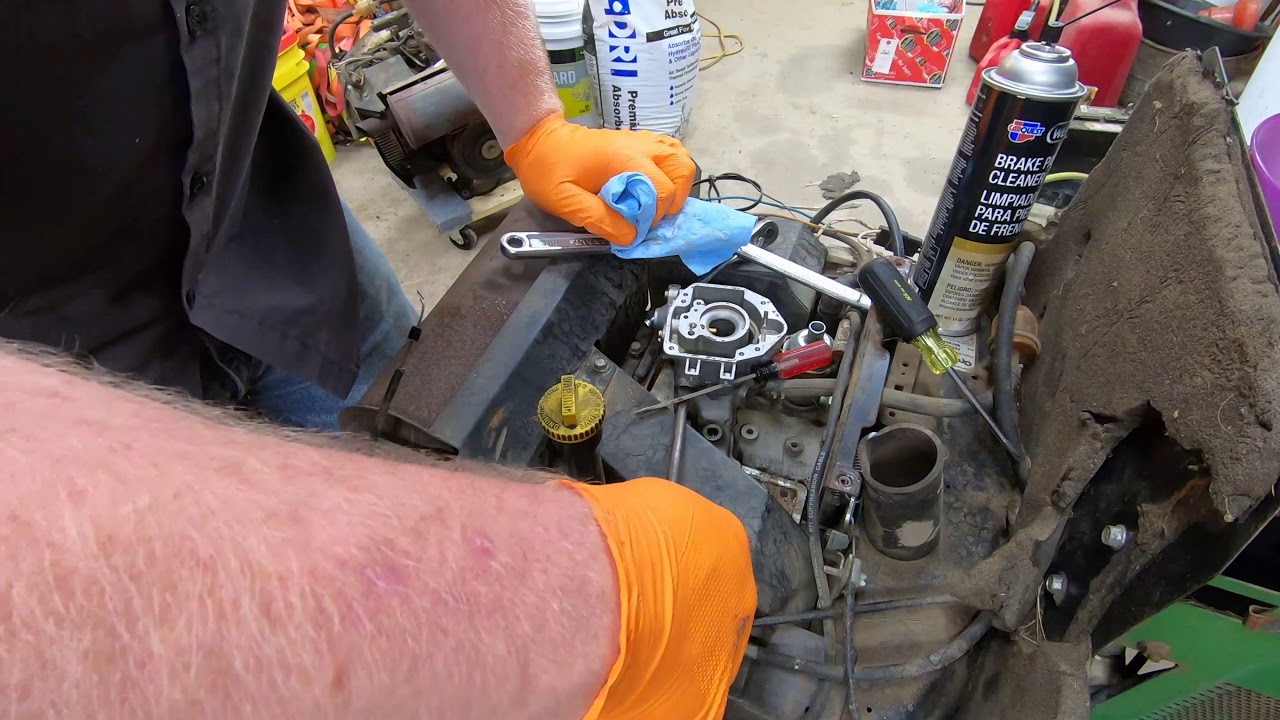Four John Deere 318's and a 322 Series: Carb Clean for the ...