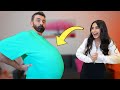 زوجي يجرب آلام الولادة جهاز الطلق