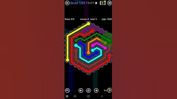 How To Solve Flow Free Hexes 11x11 Mania Level 149 Board Walk Through Solution Walkthrough