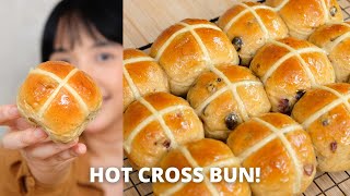 Festive bread! HOT CROSS BUN