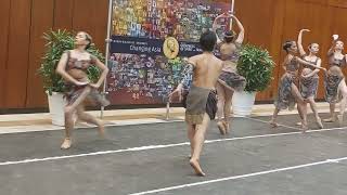 PHILIPPINE BALLET THEATER DANCERS PERFORM EXCERPTS FROM 'IBALON' -- THE BICOLANO EPIC SHOWN IN JULY