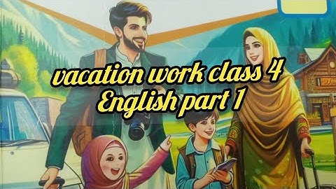 Class 4 | Summer Vacation homework 2025 | Dare Arqam school | grade4#svt​ #2025​ study with areesha