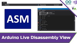 Disassembly (ASM) Debug View for Visual Studio and Arduino