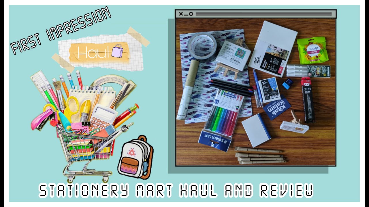 Stationery Haul NepalPart 2 Mini Haul and Review YouTube