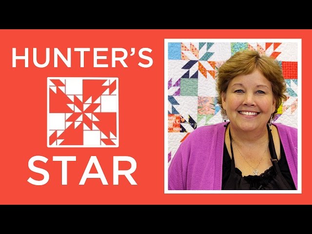Triple Play: 3 NEW Dashing Star quilts with Jenny Doan of Missouri