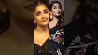 Pooja Hegde Best Black Saree Wallpapers