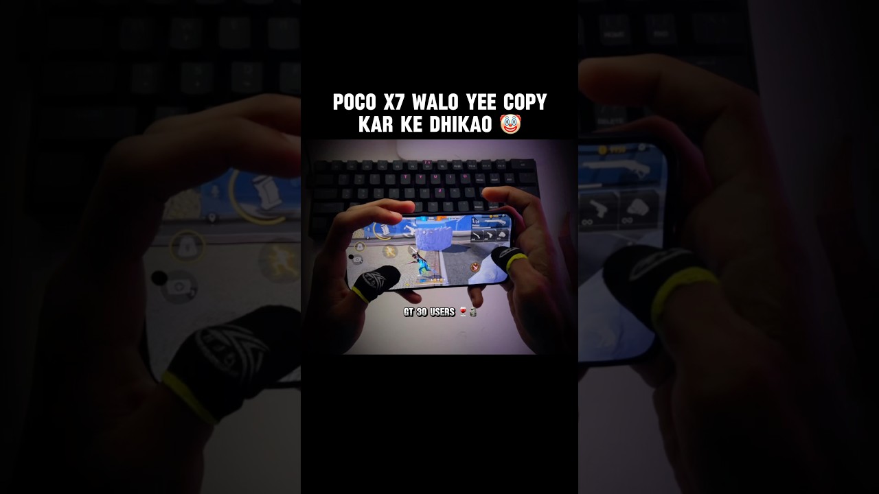 poco x7 vs gt 30 pro ☠️