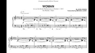 Video thumbnail of "Iiro Rantala - Woman (John Lennon) - Transcription"