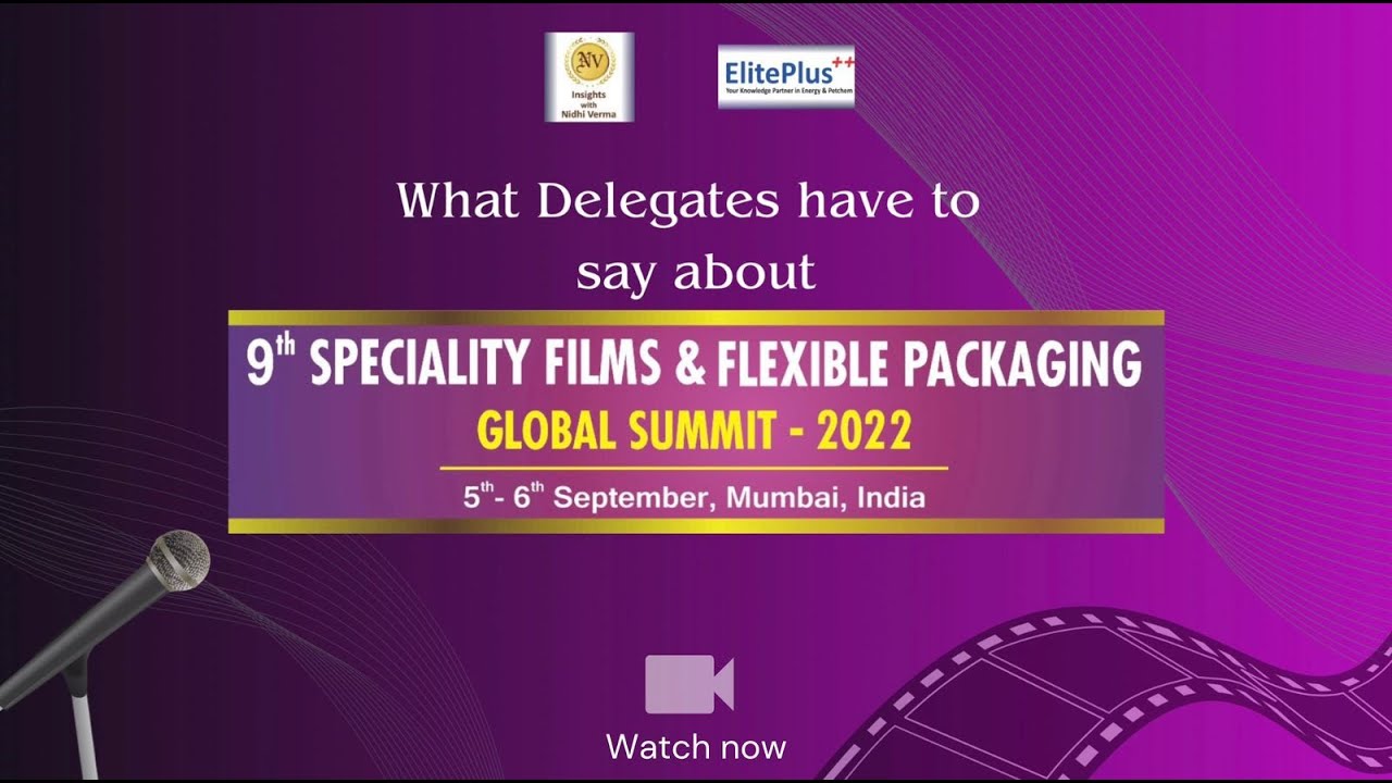 1 What delegates have to say about 9th Speciality Films & Flexible