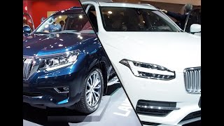 Volvo XC90 2020 vs. Toyota Land Cruiser 2020 Volvo XC90 2020 vs. Toyota Land Cruiser 2020