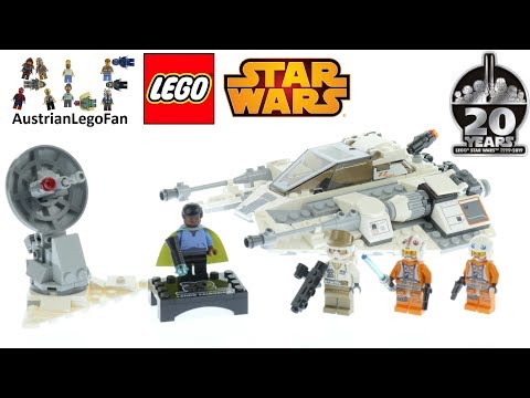 Lego Star Wars 75259 Snowspeeder 20th Anniversary Edition Speed Build