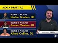 New York Giants Mock Draft 7.0 - TRADE DOWN?