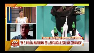 Entrevista a Milton Rojas en ATV Noticias (edición matutina)