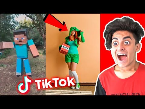 EN GÜZEL MİNECRAFT TİK TOK VİDEOLARI !! (Yok Artık)