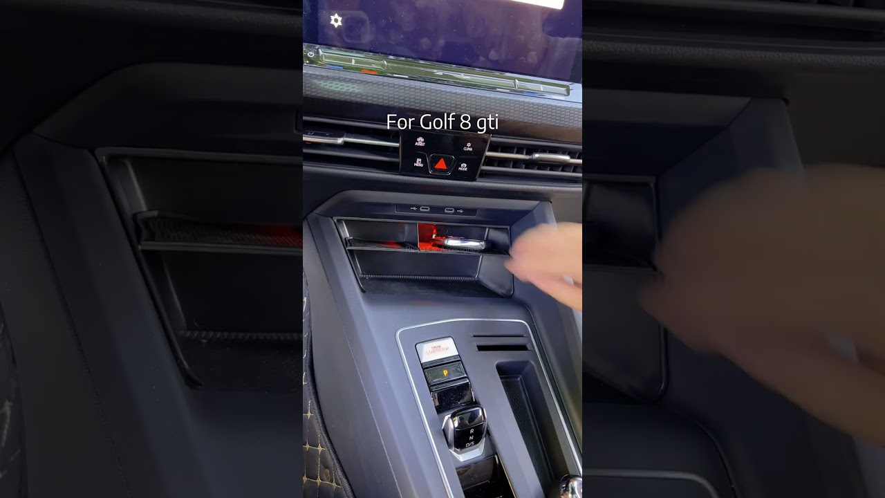 Transform Your VW GOLF 8 GTI Interior: Unleash the Power of Organization! 