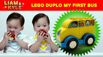 LEGO DUPLO MY FIRST BUS - TOY REVIEW/UNBOXING – LIAM N KYLE