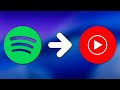 Как перенести музыку из Spotify в YouTube Music