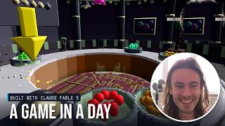 I Made a Space Restaurant Game in a Day Using AI (Fable 5)