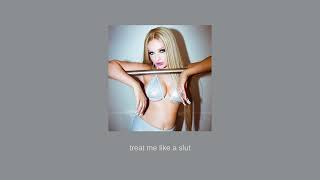 kim petras - treat me like a slut (sped up)