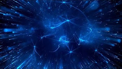 Random Motion Of Blue Particles Stock Motion Graphics